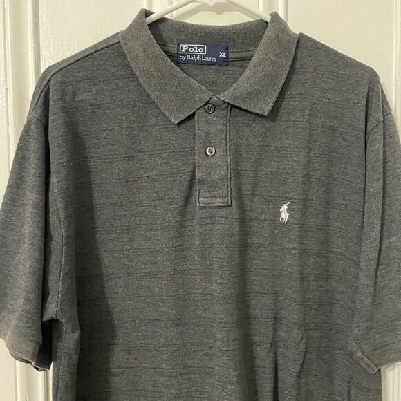 VINTAGE Polo Ralph Lauren short sleeve collar shirt - Picture 2 of 4